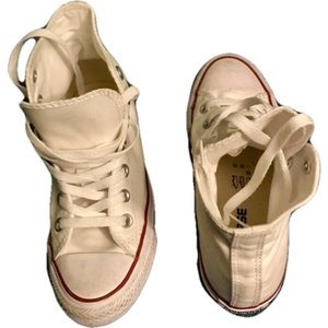 White High Top Converse